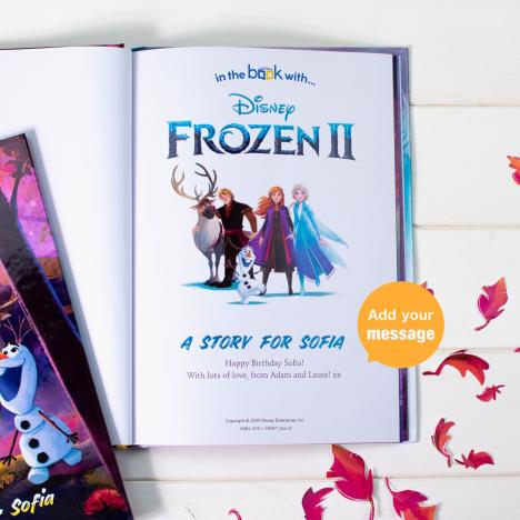 Personalised Disney Frozen 2 Softback Story Book Extra Image 1